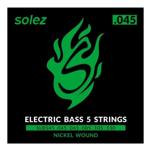 CORDA CONTRABAIXO SOLEZ 5 CORDAS 045 - SL...